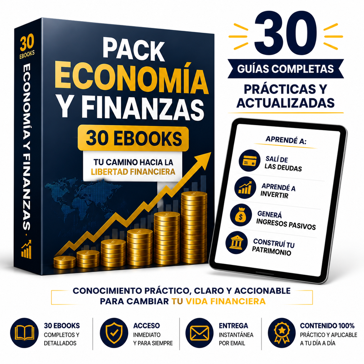 Finanzas e Inversiones | 30 eBooks Premium